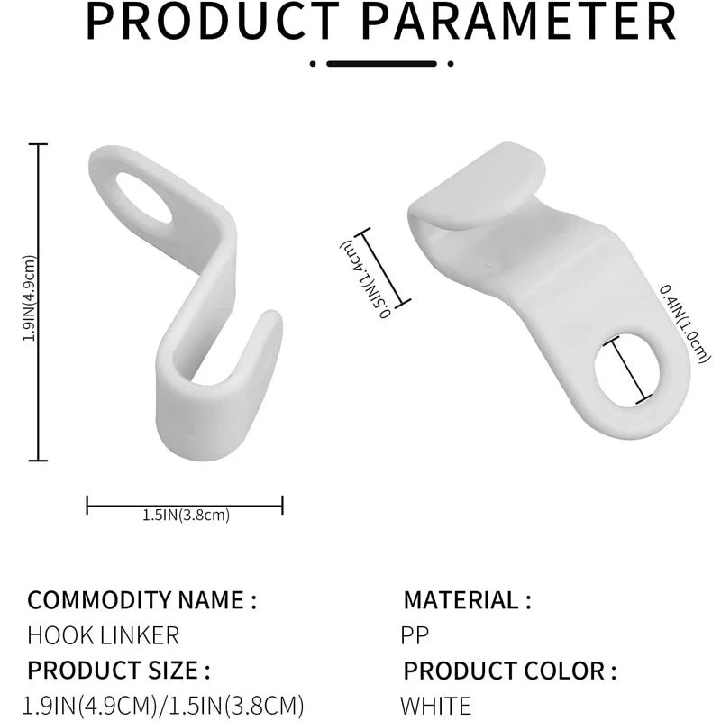 Closet Connector Hooks