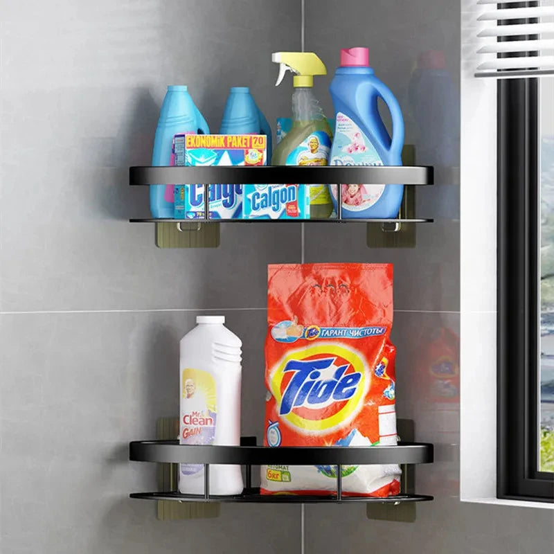 YANKE Wall-Mounted Bathroom Shelf Organizer