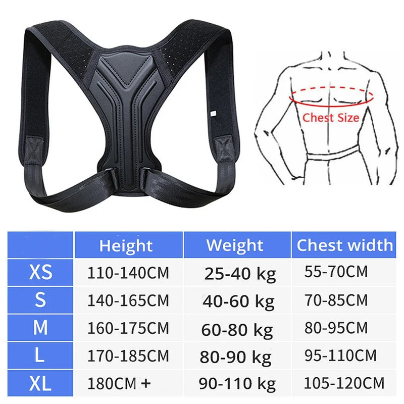 BackAlign Pro: Adjustable Posture Corrector and Spine Support