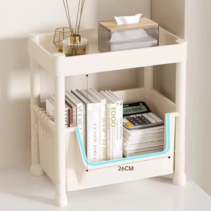 Versatile Mobile Multi-Tier Storage Rack - Organize with Ease