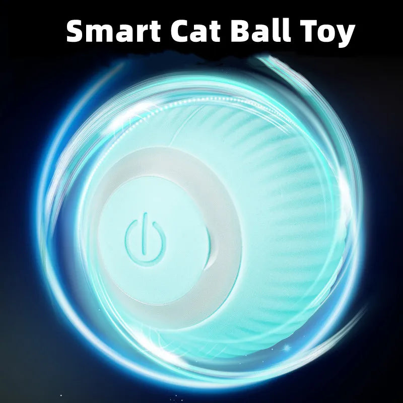 SmartRoll Cat Toy: Interactive Electric Ball for Indoor Feline Fun